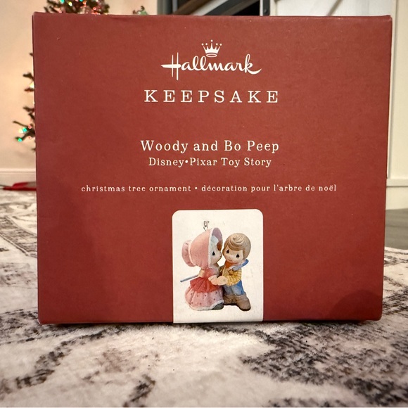 Hallmark Disney Precious Moments Keepsake Woody and Bo Peep Ornament - Picture 7 of 11